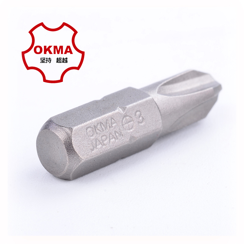 OKMA工业级螺丝批头台湾S2单头PH
